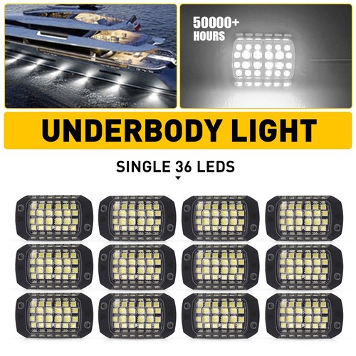 White 12x 36led - 12x, underbody