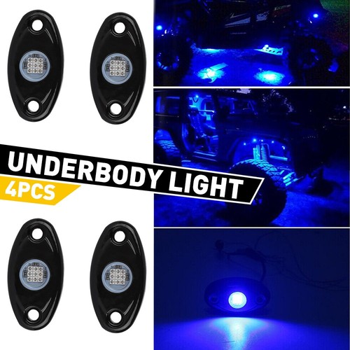 Led pods rock crawling - pods, blue