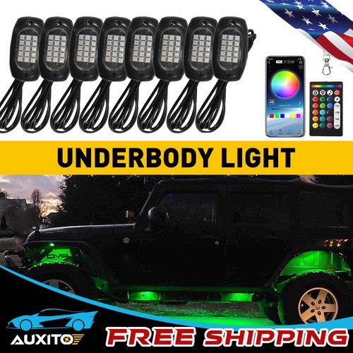 8pods rgb led rock lights - 8pods,