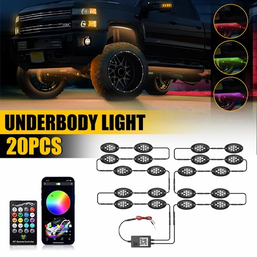 20pods rgb led rock - rgb, lights
