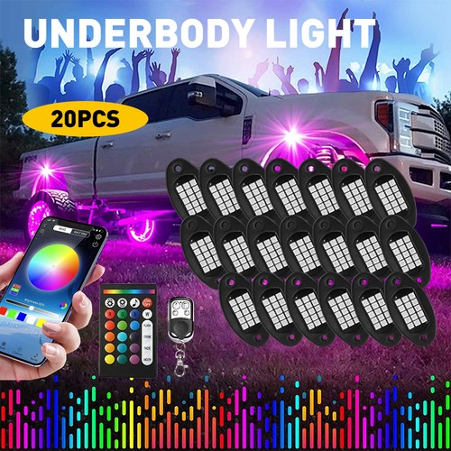 Rgb pods led rock lights - rock,