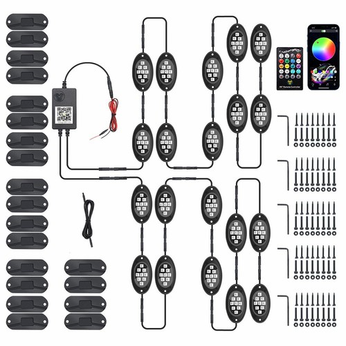 20x rgb pods - 20x, led