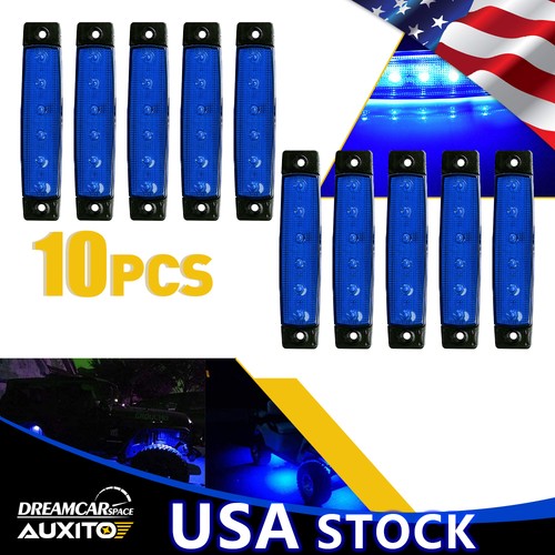 Blue led rock - led, lights