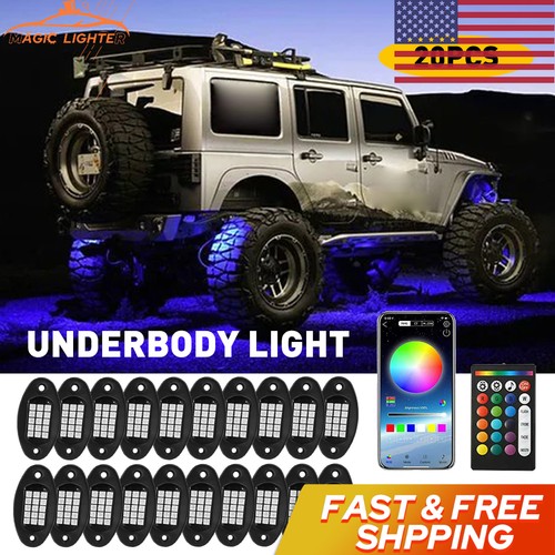 Rgb pods led rock lights - pods,