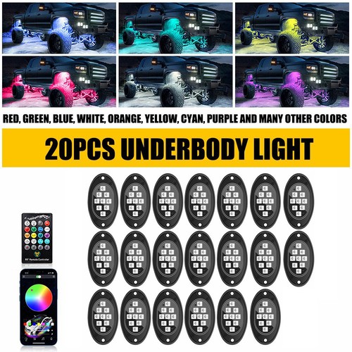 20pods rgb rock led - 20pods,